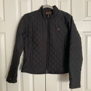 Ariat Women's Black Quilted Utility Jacket